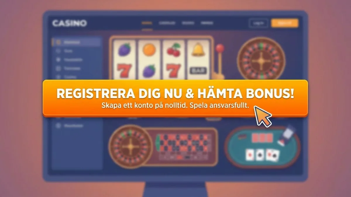 Registrera dig med bonus